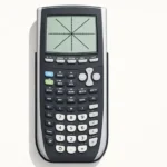 TI 84 calculator showing two intersecting line graphs on the screen